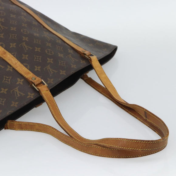 LOUIS VUITTON Monogram Sac Shopping Tote Bag M51108 LV Auth 194949