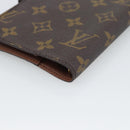 LOUIS VUITTON Monogram Agenda PM Day Planner Cover R20005 LV Auth 194959-15