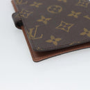 LOUIS VUITTON Monogram Agenda PM Day Planner Cover R20005 LV Auth 194959-16