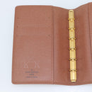 LOUIS VUITTON Monogram Agenda PM Day Planner Cover R20005 LV Auth 194959-17