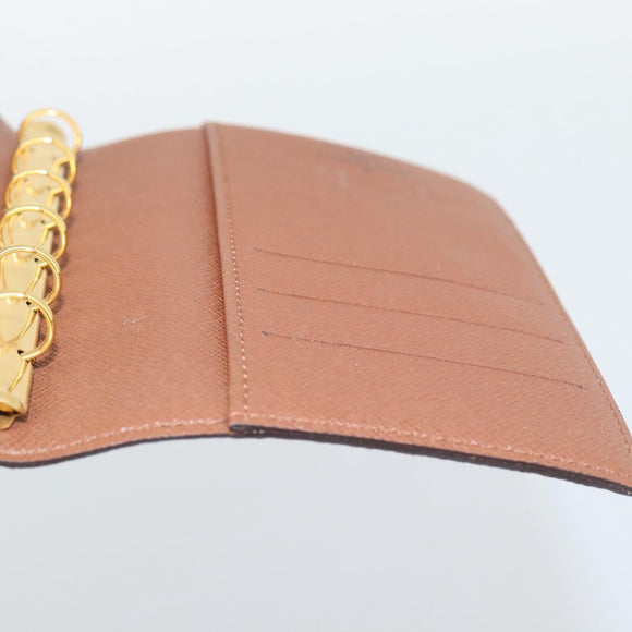 LOUIS VUITTON Monogram Agenda PM Day Planner Cover R20005 LV Auth 194959