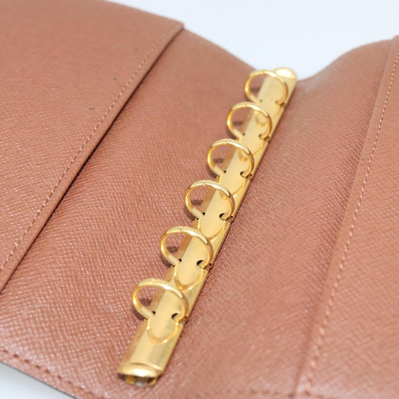 LOUIS VUITTON Monogram Agenda PM Day Planner Cover R20005 LV Auth 194959