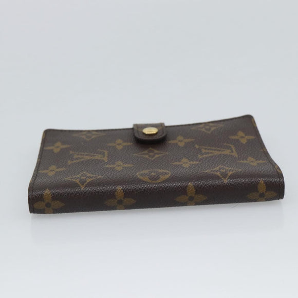 LOUIS VUITTON Monogram Agenda PM Day Planner Cover R20005 LV Auth 194959