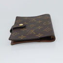 LOUIS VUITTON Monogram Agenda PM Day Planner Cover R20005 LV Auth 194959-5