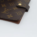 LOUIS VUITTON Monogram Agenda PM Day Planner Cover R20005 LV Auth 194959-7