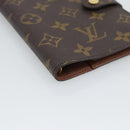 LOUIS VUITTON Monogram Agenda PM Day Planner Cover R20005 LV Auth 194959-14