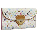 LOUIS VUITTON Multicolor Portefeuille Eugenie Long Wallet M60053 LV Auth 194960A-1