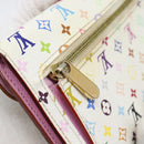 LOUIS VUITTON Multicolor Portefeuille Eugenie Long Wallet M60053 LV Auth 194960A-12
