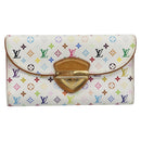 LOUIS VUITTON Multicolor Portefeuille Eugenie Long Wallet M60053 LV Auth 194960A-2