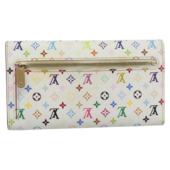 LOUIS VUITTON Multicolor Portefeuille Eugenie Long Wallet M60053 LV Auth 194960A