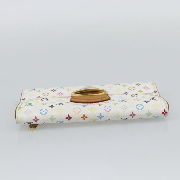 LOUIS VUITTON Multicolor Portefeuille Eugenie Long Wallet M60053 LV Auth 194960A