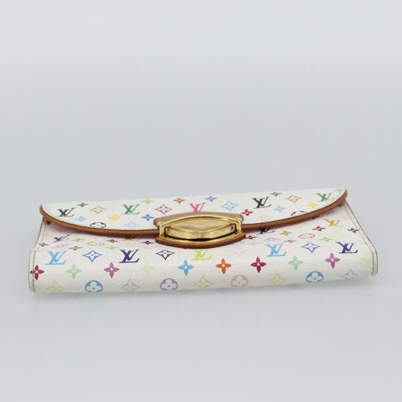 LOUIS VUITTON Multicolor Portefeuille Eugenie Long Wallet M60053 LV Auth 194960A