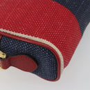 GUCCI Ofidia Shoulder Bag Canvas Red Gold 517350 Auth 194980A-13