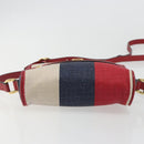 GUCCI Ofidia Shoulder Bag Canvas Red Gold 517350 Auth 194980A-9