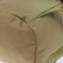 PRADA Backpack Nylon Beige Silver Auth 194982-19