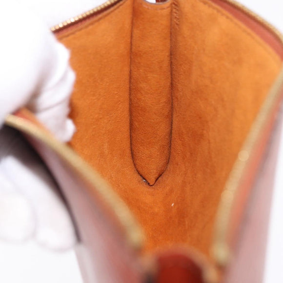 LOUIS VUITTON Epi Pochette Accessoires Accessory Pouch Brown M52983 Auth 194983A