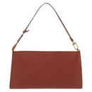LOUIS VUITTON Epi Pochette Accessoires Accessory Pouch Brown M52983 Auth 194983A-2