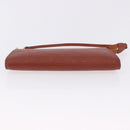 LOUIS VUITTON Epi Pochette Accessoires Accessory Pouch Brown M52983 Auth 194983A-5