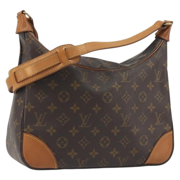 LOUIS VUITTON Monogram Boulogne 30 Shoulder Bag M51265 LV Auth 194984A