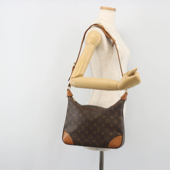 LOUIS VUITTON Monogram Boulogne 30 Shoulder Bag M51265 LV Auth 194984A