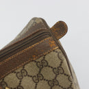 GUCCI GG Supreme Web Sherry Line Boston Bag PVC Beige Gold 40 02 007 Auth 194987-10