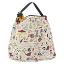 GUCCI Shoulder Bag Nylon Ivory Auth 194989A-1