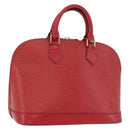 LOUIS VUITTON Epi Alma Hand Bag Castilian Red M52147 LV Auth 194996A-1