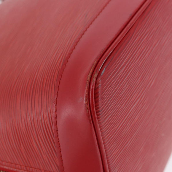LOUIS VUITTON Epi Alma Hand Bag Castilian Red M52147 LV Auth 194996A