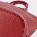 LOUIS VUITTON Epi Alma Hand Bag Castilian Red M52147 LV Auth 194996A-14