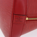 LOUIS VUITTON Epi Alma Hand Bag Castilian Red M52147 LV Auth 194996A-17