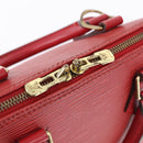 LOUIS VUITTON Epi Alma Hand Bag Castilian Red M52147 LV Auth 194996A-10