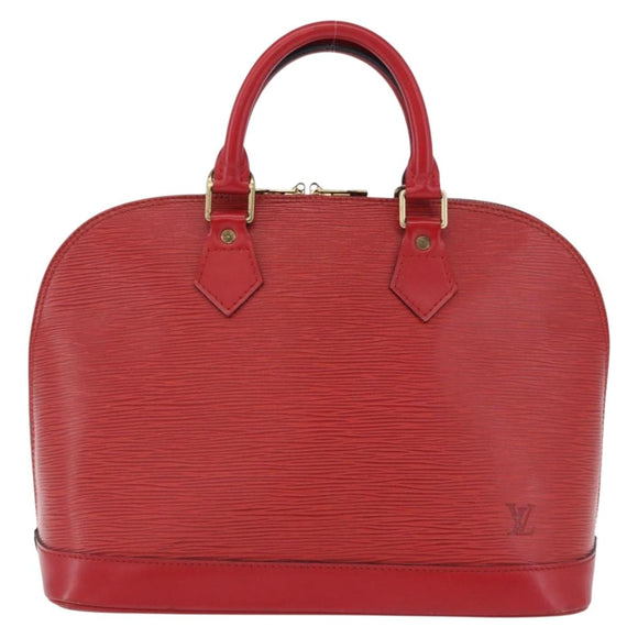 LOUIS VUITTON Epi Alma Hand Bag Castilian Red M52147 LV Auth 194996A