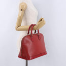 LOUIS VUITTON Epi Alma Hand Bag Castilian Red M52147 LV Auth 194996A-21