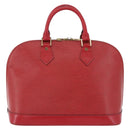 LOUIS VUITTON Epi Alma Hand Bag Castilian Red M52147 LV Auth 194996A-2