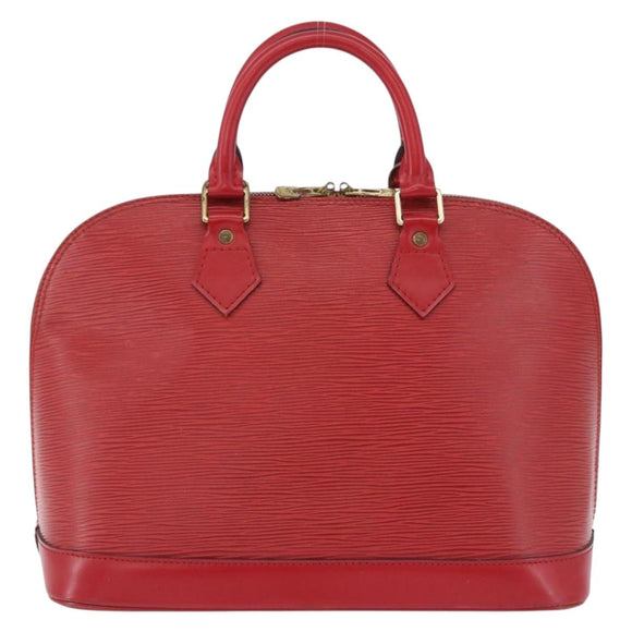 LOUIS VUITTON Epi Alma Hand Bag Castilian Red M52147 LV Auth 194996A