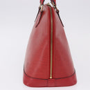 LOUIS VUITTON Epi Alma Hand Bag Castilian Red M52147 LV Auth 194996A-3