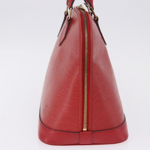 LOUIS VUITTON Epi Alma Hand Bag Castilian Red M52147 LV Auth 194996A