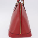 LOUIS VUITTON Epi Alma Hand Bag Castilian Red M52147 LV Auth 194996A-4