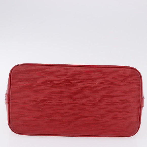LOUIS VUITTON Epi Alma Hand Bag Castilian Red M52147 LV Auth 194996A