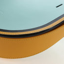 LOEWE Ken Price Collaboration La Palme Heel Bag Leather Yellow Auth 194998M-18