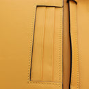 LOEWE Ken Price Collaboration La Palme Heel Bag Leather Yellow Auth 194998M-22