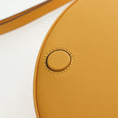 LOEWE Ken Price Collaboration La Palme Heel Bag Leather Yellow Auth 194998M-23