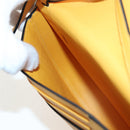 LOEWE Ken Price Collaboration La Palme Heel Bag Leather Yellow Auth 194998M-29