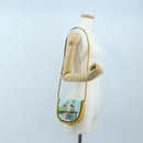 LOEWE Ken Price Collaboration La Palme Heel Bag Leather Yellow Auth 194998M-30