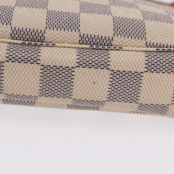 LOUIS VUITTON Damier Azur Pochette Accessoires Pouch N51986 LV Auth 194999