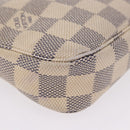 LOUIS VUITTON Damier Azur Pochette Accessoires Pouch N51986 LV Auth 194999-14