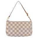 LOUIS VUITTON Damier Azur Pochette Accessoires Pouch N51986 LV Auth 194999-13