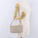 LOUIS VUITTON Damier Azur Pochette Accessoires Pouch N51986 LV Auth 194999-21