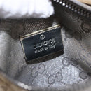 GUCCI GG Canvas Waist Bag Silver 28566 Auth 195000-19