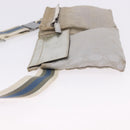 GUCCI GG Canvas Waist Bag Silver 28566 Auth 195000-4